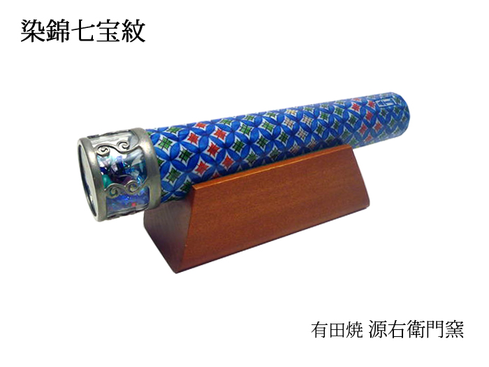 染錦七宝紋十二角型ドライ