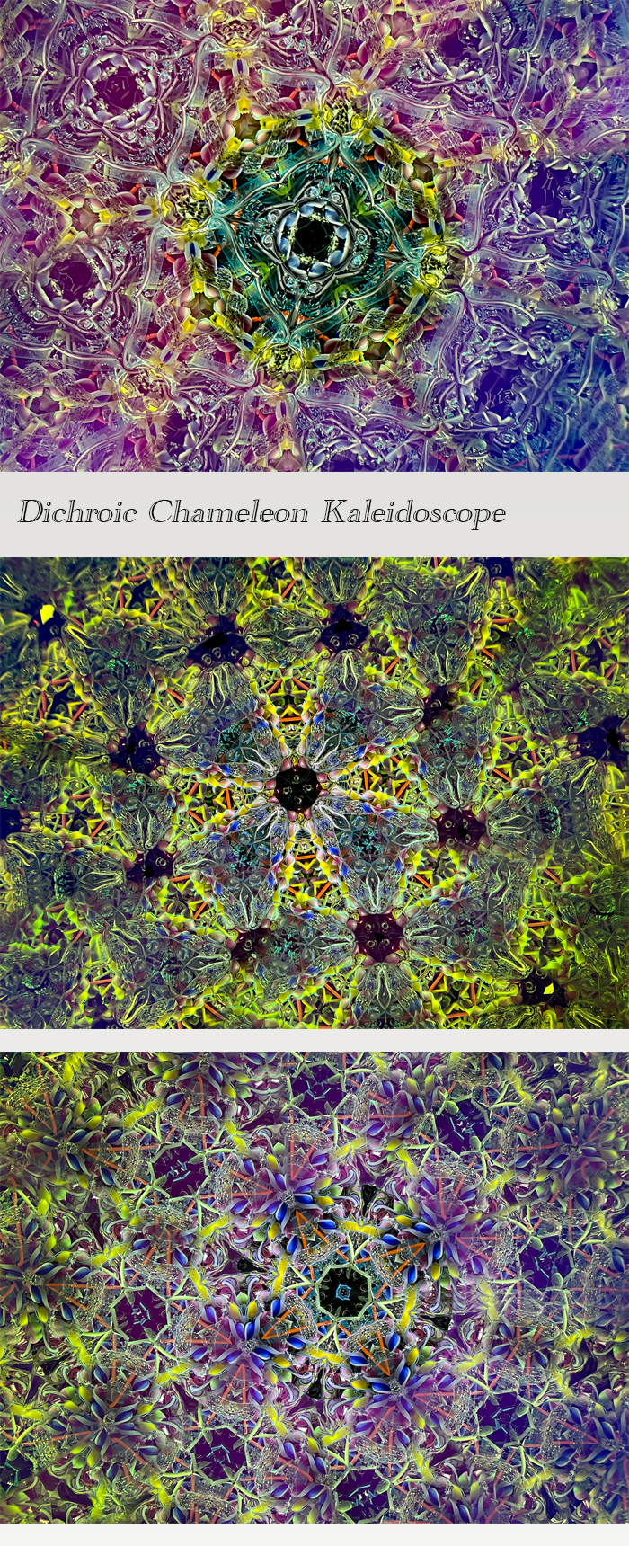 Dichroic Chameleon Kaleidoscope